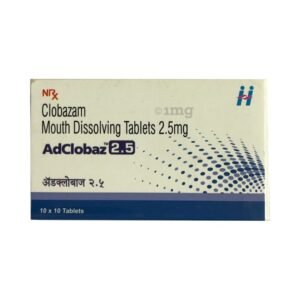 Buy clobazam 2.5 mg Online UK